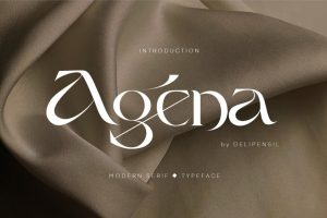 AGENA – Modern Serif Typeface