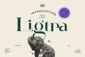 Ligtra – Modern Serif Typeface