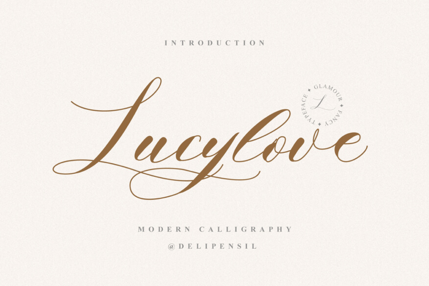 Lucylove – Modern Calligraphy