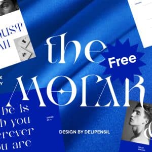 FREE – Font Molar Book Serif